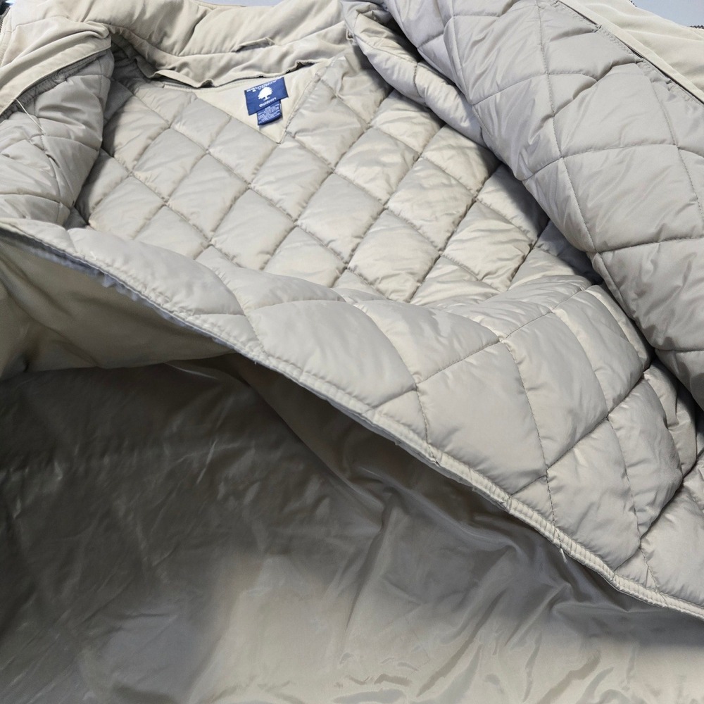 Roundtree & Yorke Field Jacket Mens 2XL Tan Quilted Lined Heavy Utility Coat - Picture 4 of 16
